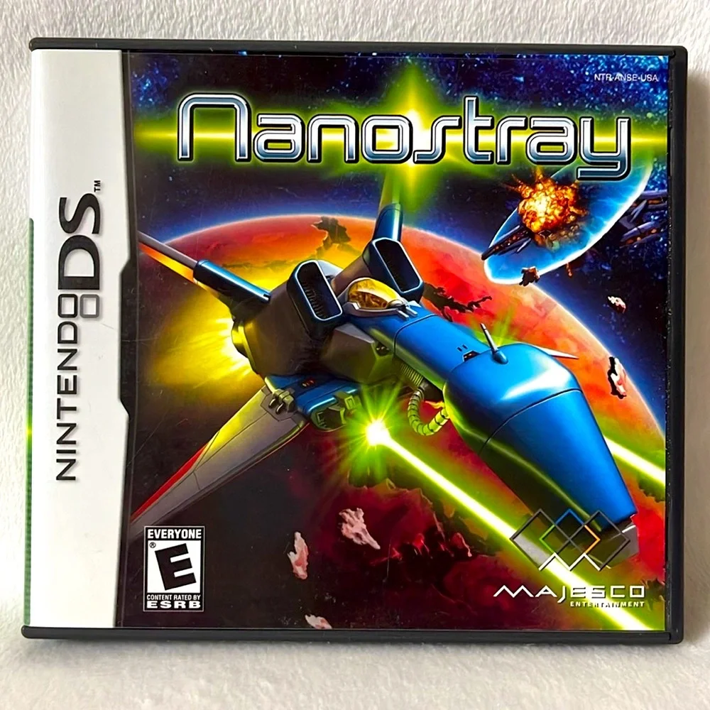 Nintendo DS Nanostray Video Game Complete with Case and Manual